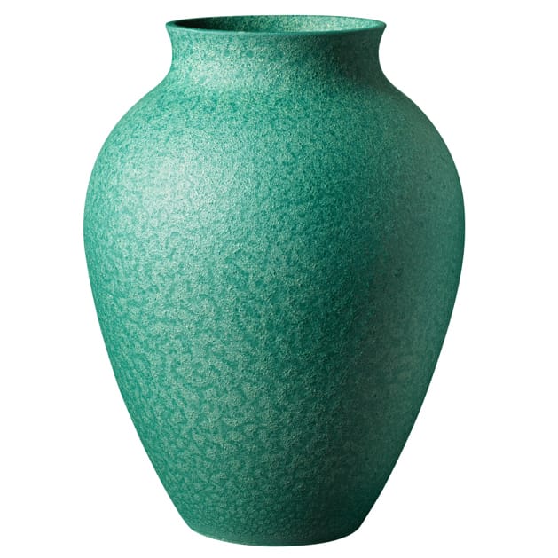 Knabstrup wazon 27 cm - zielony - Knabstrup Keramik