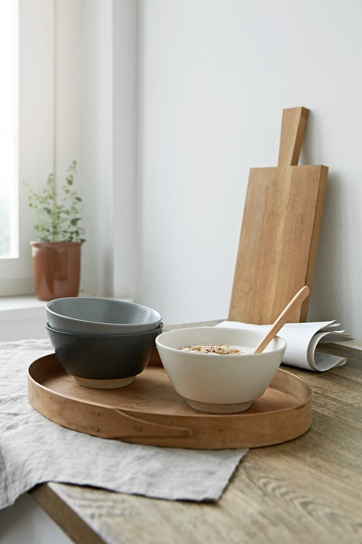 Miska Colorit Ø14 cm, Ciemnoszary Knabstrup Keramik