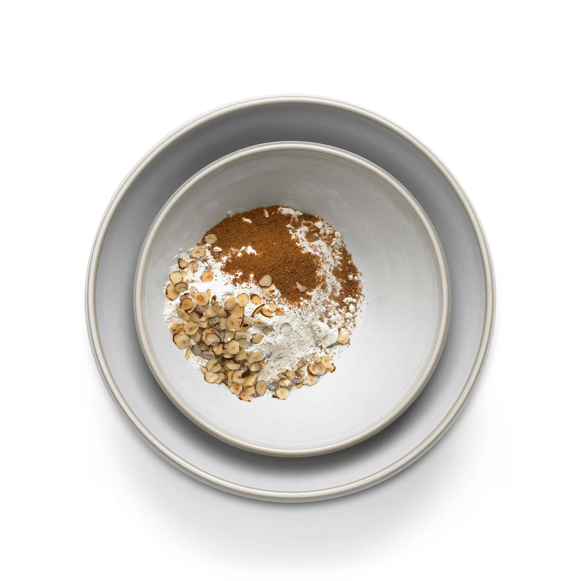 Miska do ciasta Tavola 2 części, Biały Knabstrup Keramik