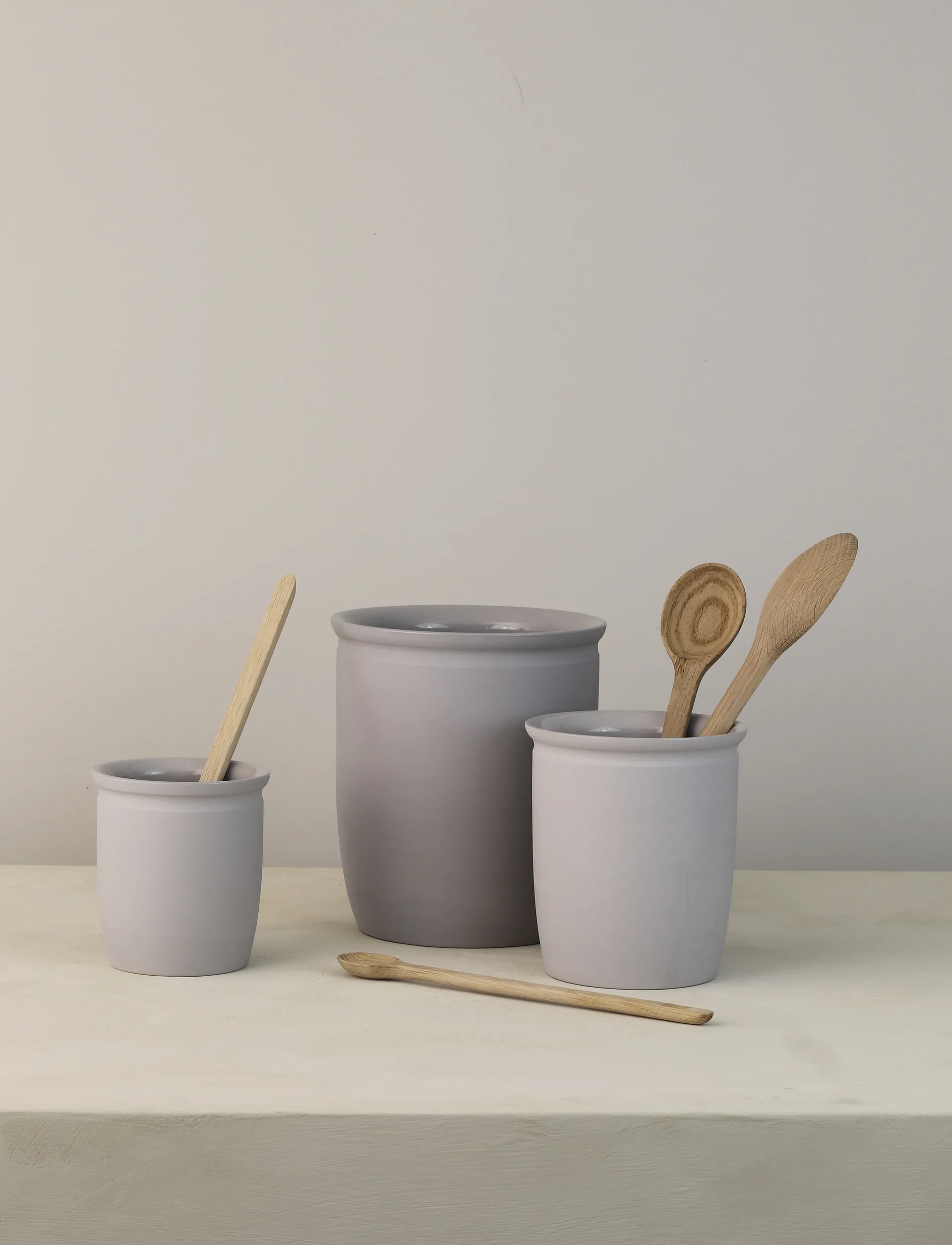 Słoik gliniany Knabstrup, Grey, 0,5 L Knabstrup Keramik