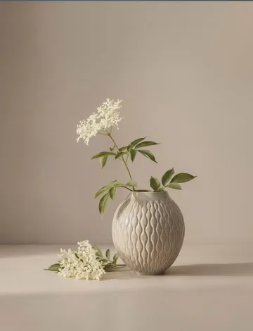 Solum wazon - Jesion, 24 cm - Knabstrup Keramik