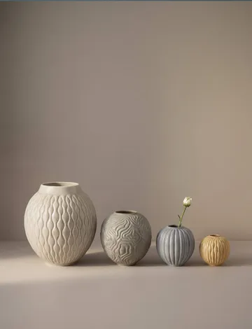 Solum wazon - Jesion, 24 cm - Knabstrup Keramik