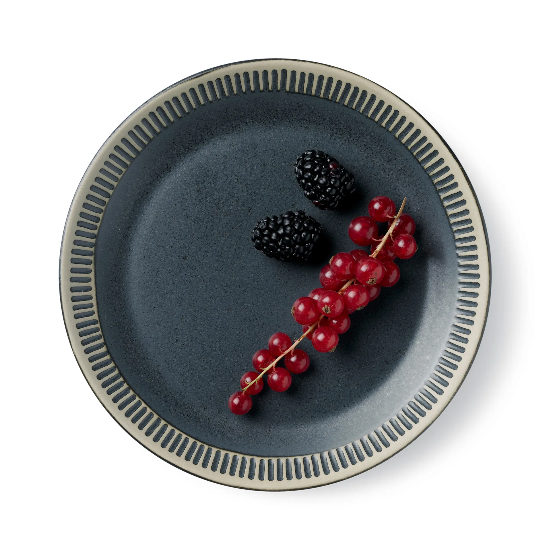 Talerz Colorit Ø19 cm, Ciemnoszary Knabstrup Keramik