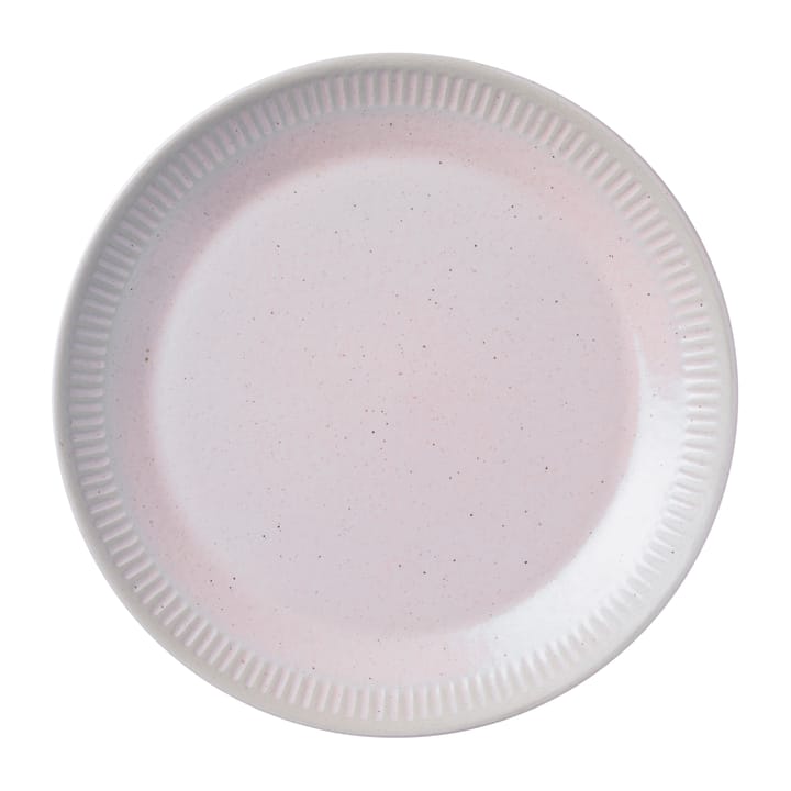 Talerz Colorit Ø19 cm - Różowy - Knabstrup Keramik