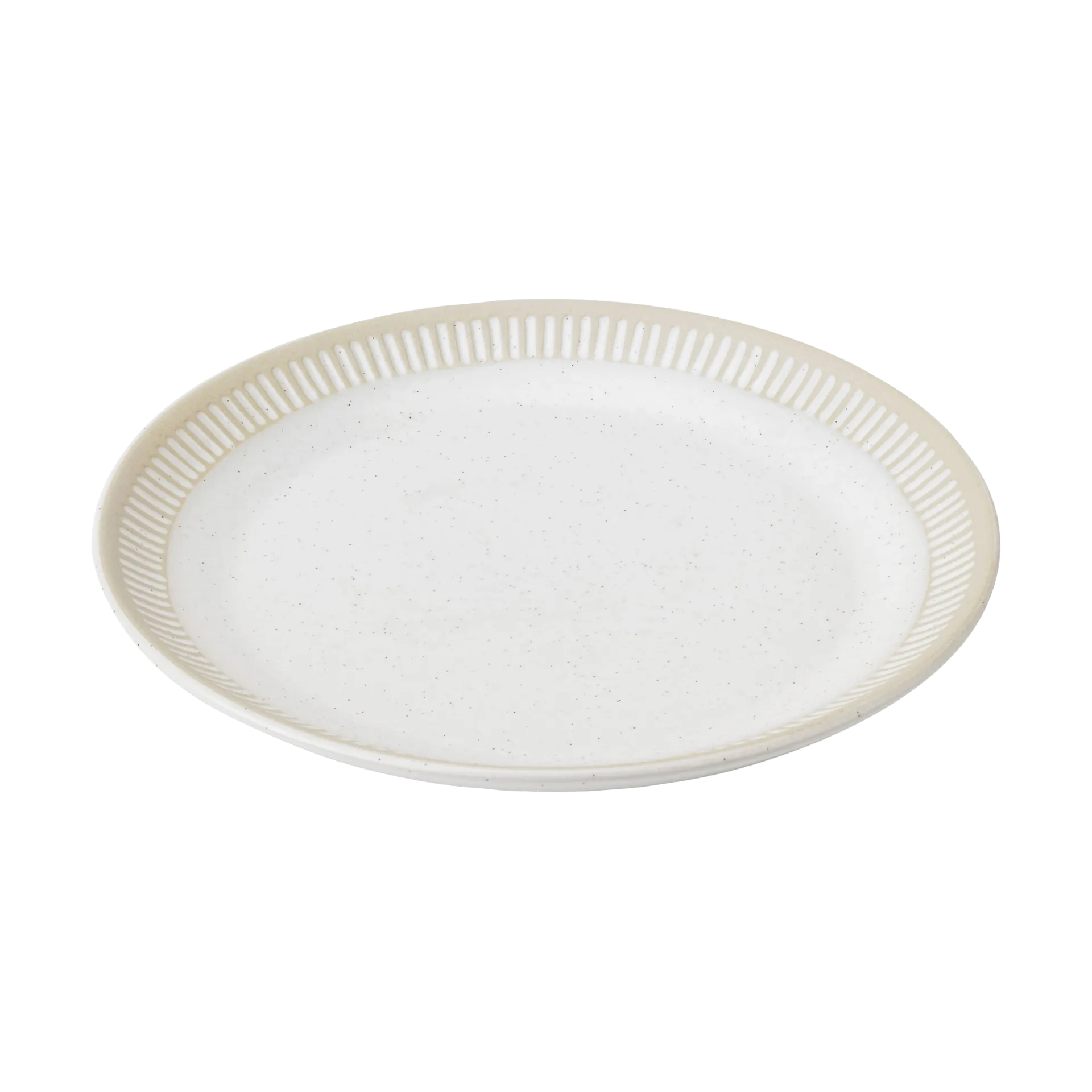 Talerz Colorit Ø22 cm, Sand (piasek) Knabstrup Keramik