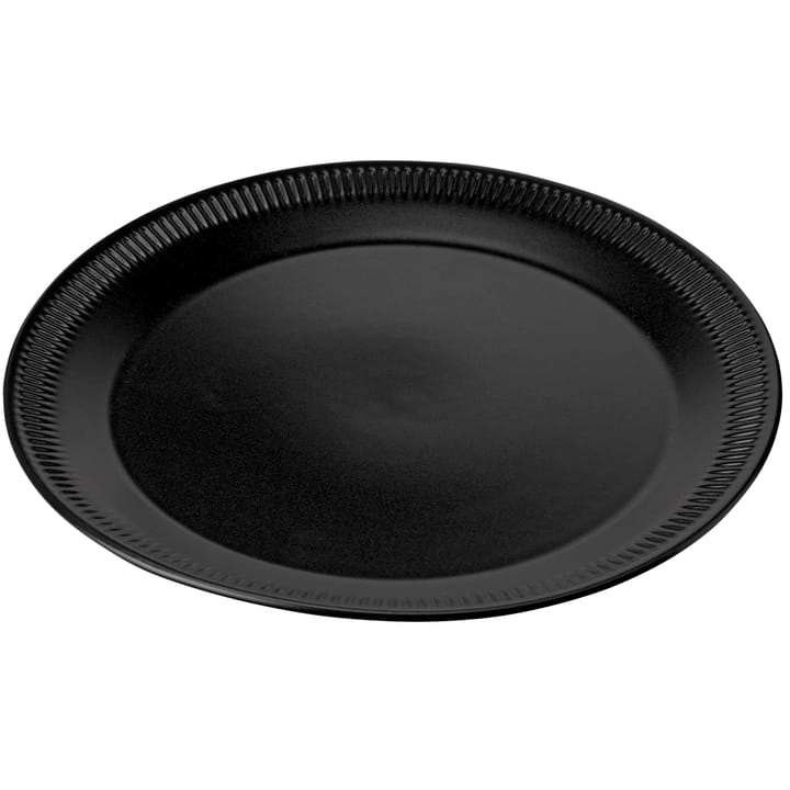 Talerz matowy Knabstrum czarny, 27 cm Knabstrup Keramik
