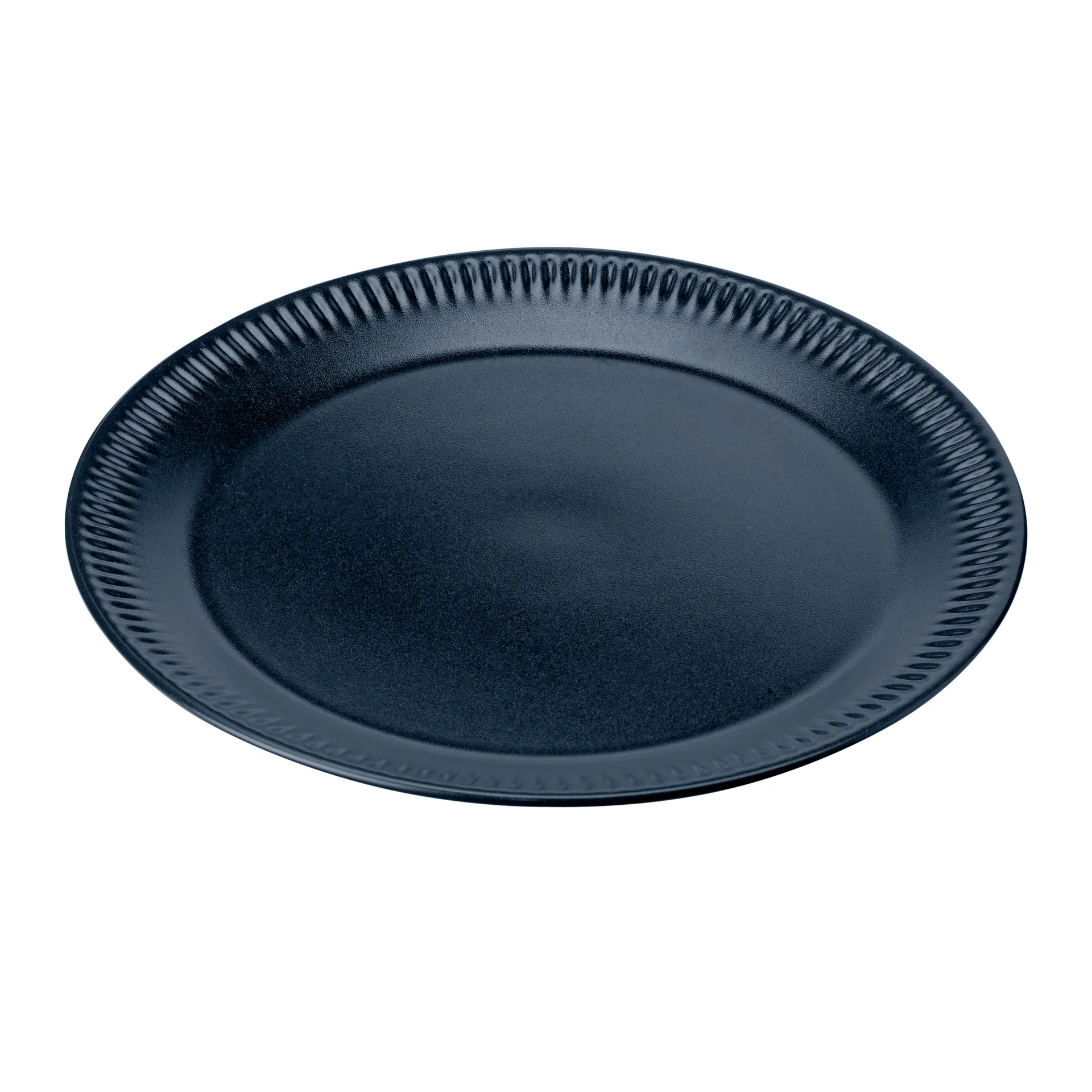 Talerz matowy Knabstrum niebieski, 22 cm Knabstrup Keramik