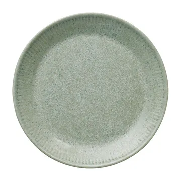 Talerz stołowy Knabstrup zieleń oliwkowa - 19 cm - Knabstrup Keramik