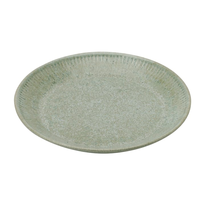 Talerz stołowy Knabstrup zieleń oliwkowa, 19 cm Knabstrup Keramik