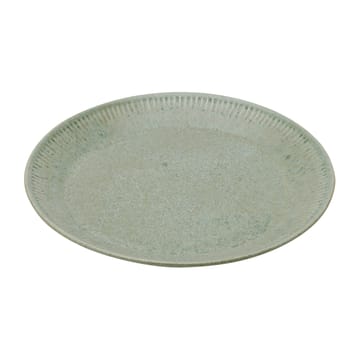 Talerz stołowy Knabstrup zieleń oliwkowa - 22 cm - Knabstrup Keramik