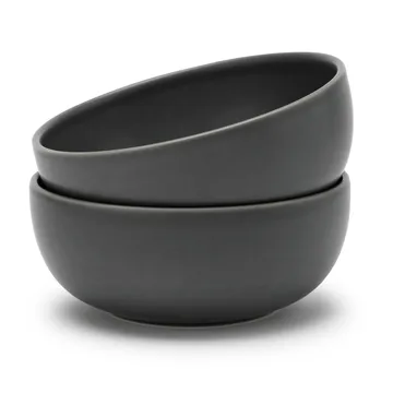 Tavola talerz głęboki Ø15 cm 2-pak - Szary - Knabstrup Keramik