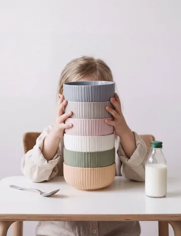 Verda misa - Soft rose, Ø13 cm - Knabstrup Keramik