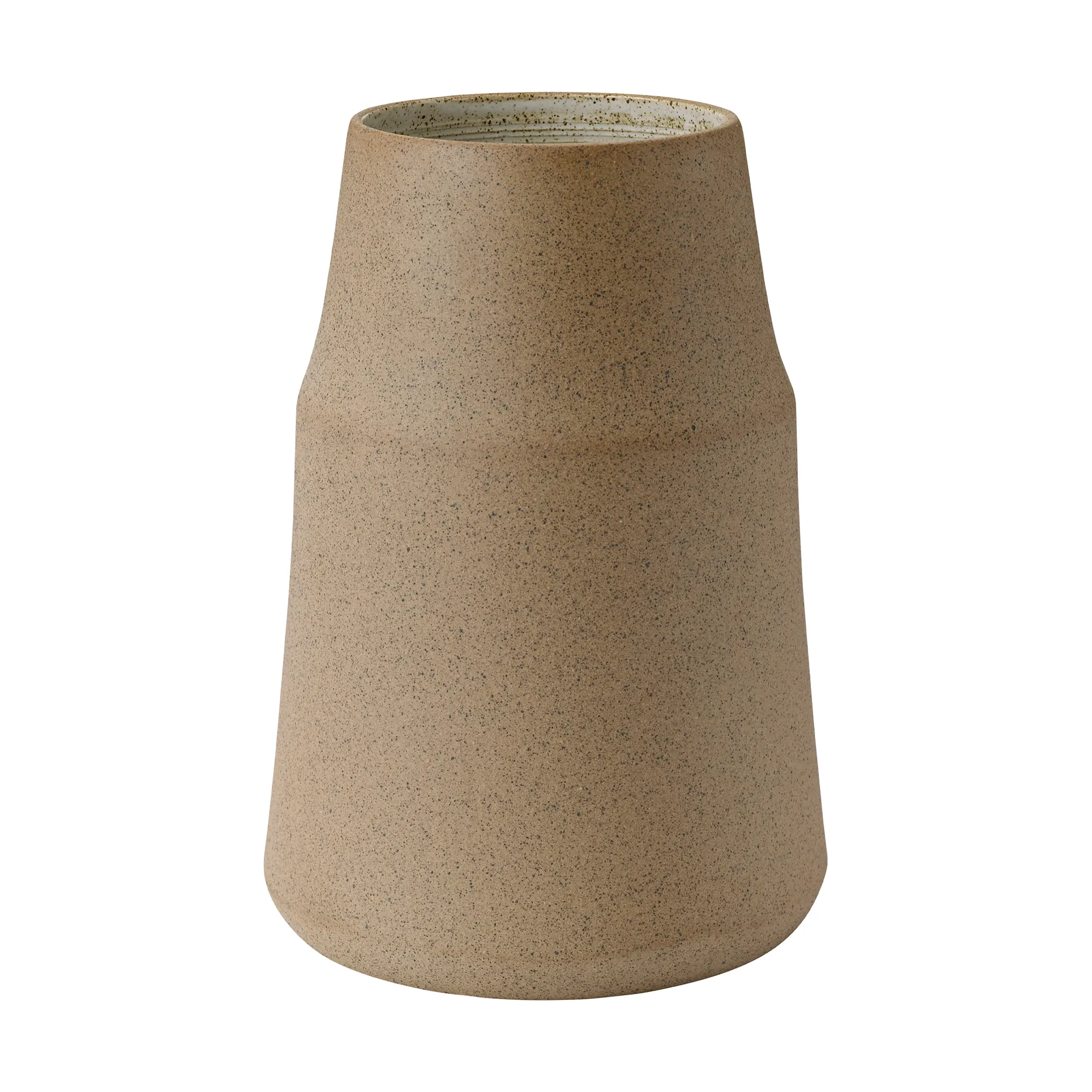 Wazon Clay 18 cm, Warm Sand Knabstrup Keramik