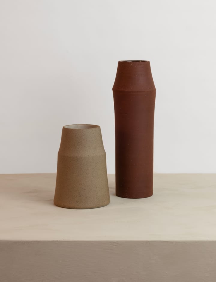 Wazon Clay 32 cm - Terracotta - Knabstrup Keramik