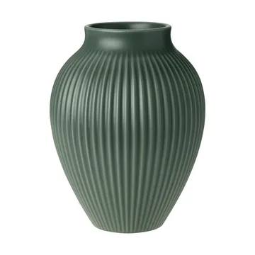 Wazon Knabstrup ripple mat celadon green - 20 cm - Knabstrup Keramik