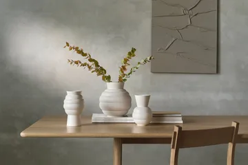 Wazon Tortus Archie No2 23.5 cm - White - Knabstrup Keramik