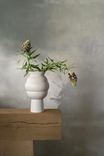 Wazon Tortus Archie No4 37 cm - White - Knabstrup Keramik