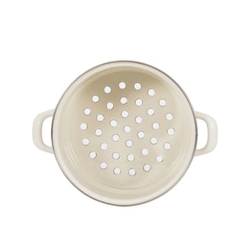 Kockums durszlak z wkładem parowym - Cream lux (beżowy) - Kockums Jernverk
