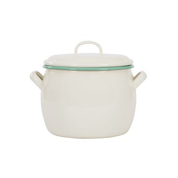 Kockums garnek z pokrywką 4 l - Cream Lux (beżowy) - Kockums Jernverk