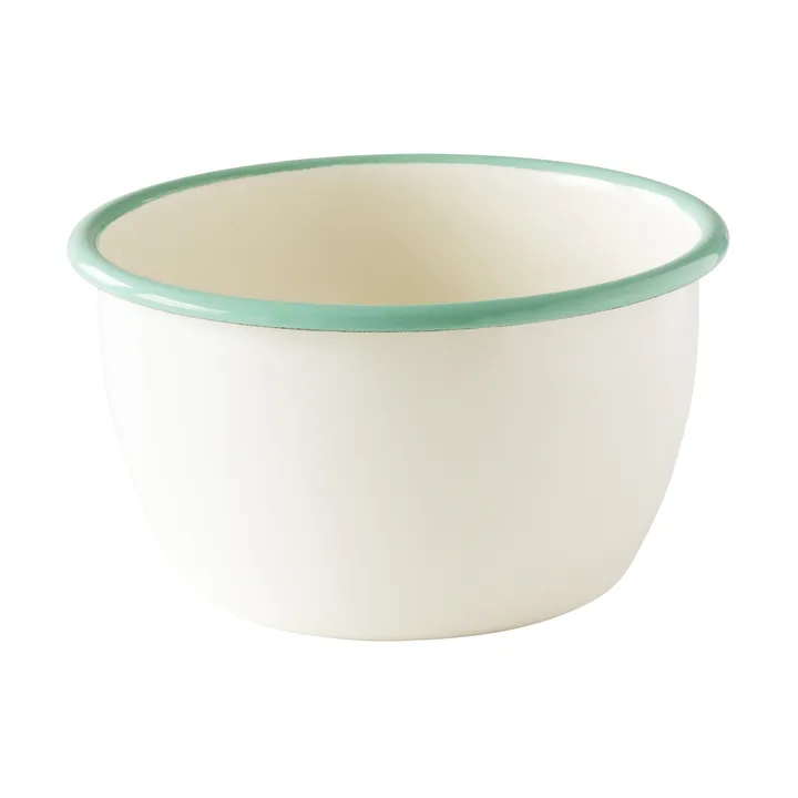 Miska Kockums - Cream lux-zielony, Ø14 cm - Kockums Jernverk