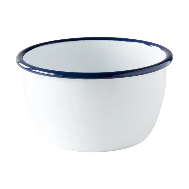 Miska Kockums - Kockums white-niebieski, Ø14 cm - Kockums Jernverk