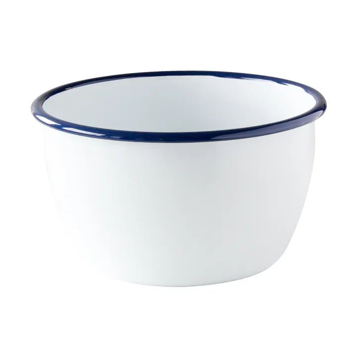 Miska Kockums - Kockums white-niebieski, Ø18 cm - Kockums Jernverk