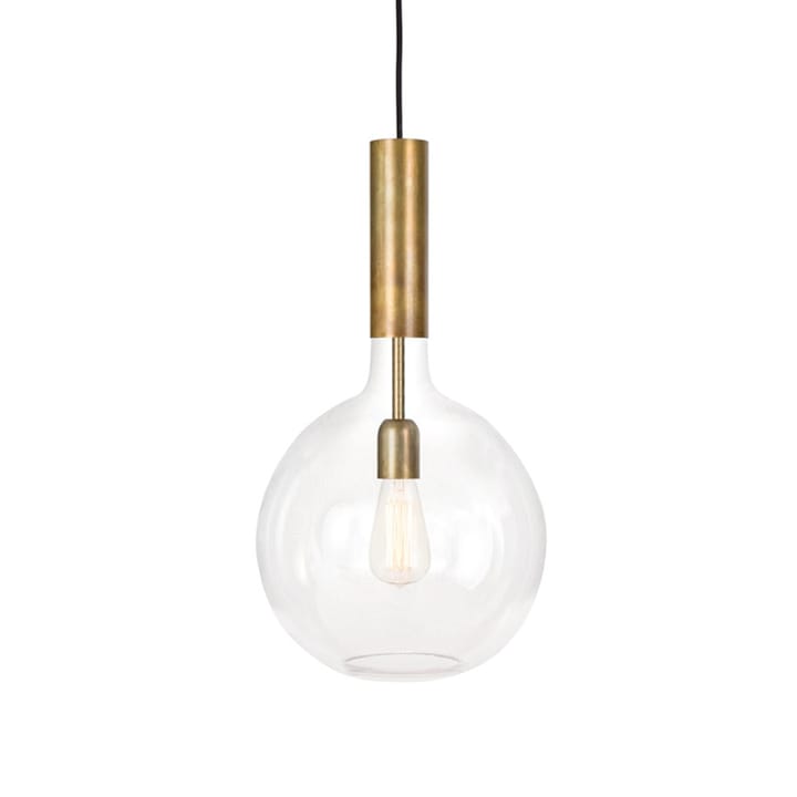 Lampa Rosdala - Szkło przezroczyste, mosiądz, duży - Konsthantverk