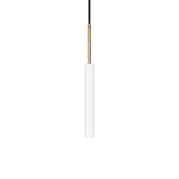 Lampa wisząca Stav - Biały/mosiądz  - Konsthantverk