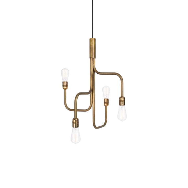Lampa wisząca Strapatz - Mosiądz , mały - Konsthantverk