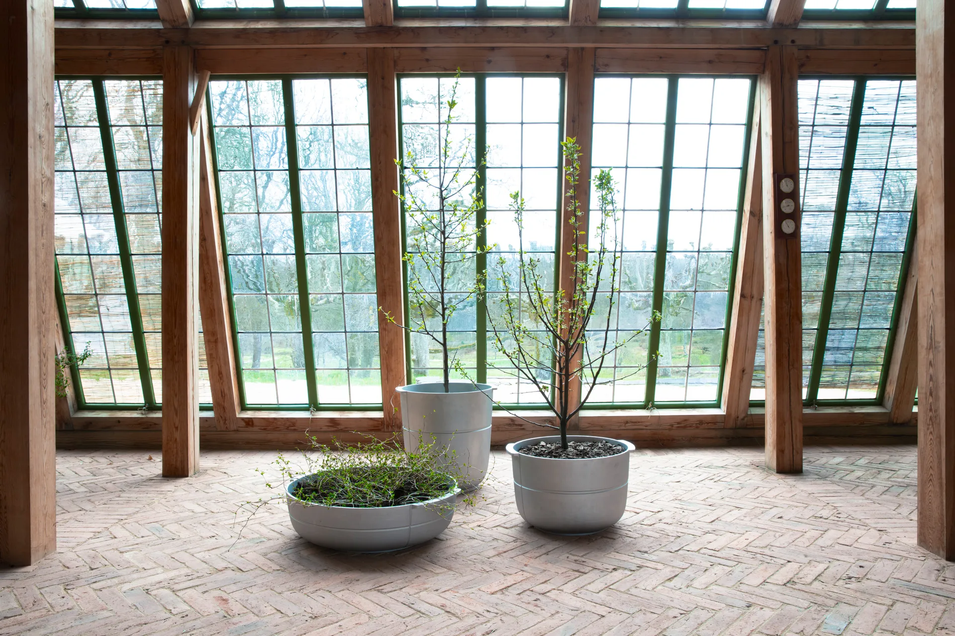 Donica Linea nr 1 wysoka, Aluminium KORBO