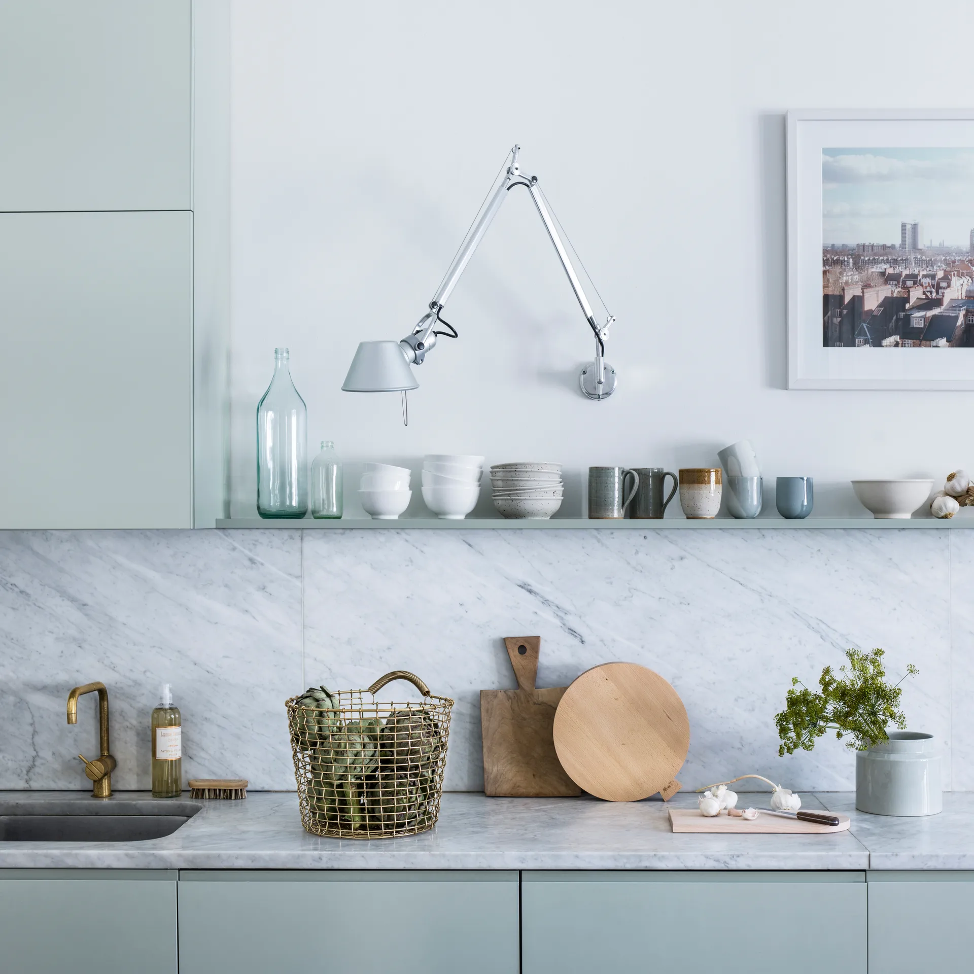 Kosz Korbo 16, mosiądz KORBO