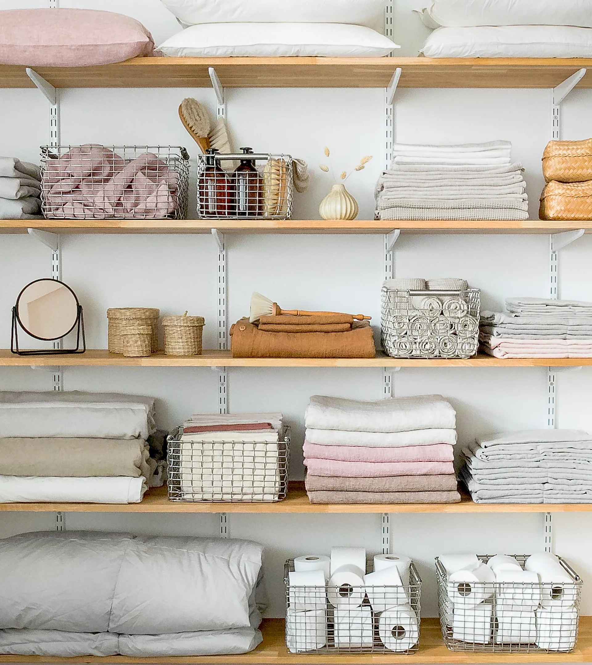 Prostokątny kosz do przechowywania 19, Stal galwanizowana KORBO