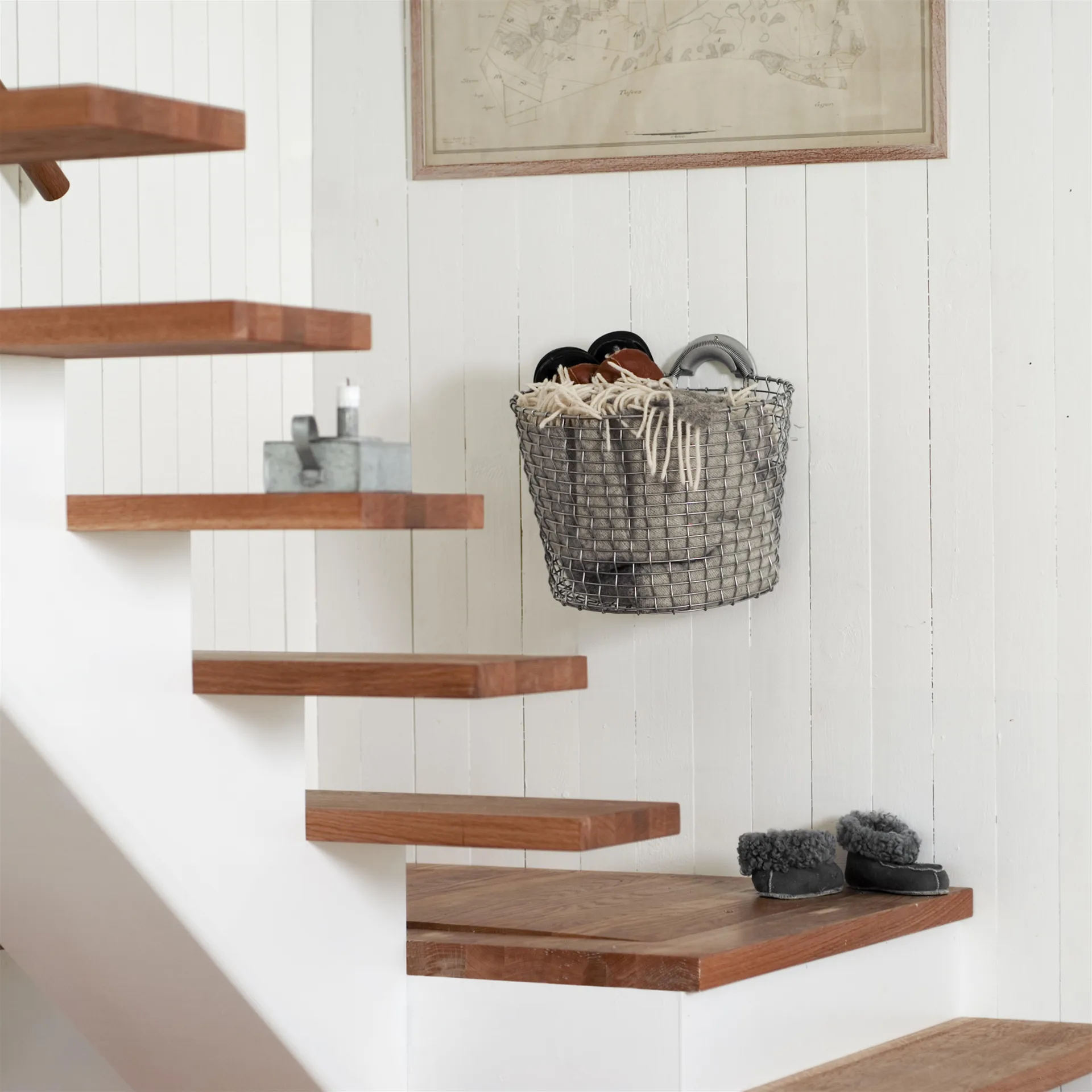 Wieszak na kosz Korbo, aluminium KORBO