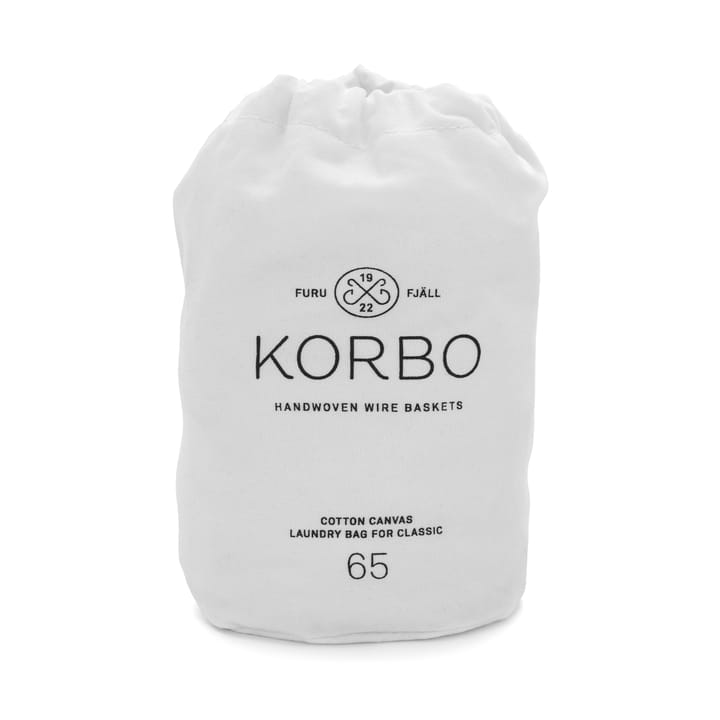Worek na pranie do kosza Korbo, biały 65 l KORBO