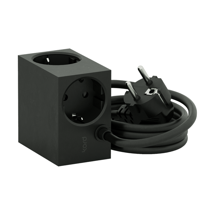 Cuboid przedłużacz 2 m - Black - Kord