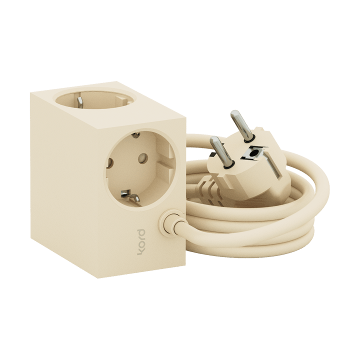 Cuboid przedłużacz 2 m - Pearled Ivory - Kord