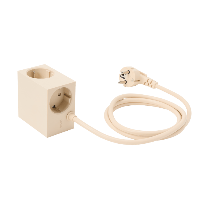 Cuboid przedłużacz 2 m, Pearled Ivory Kord
