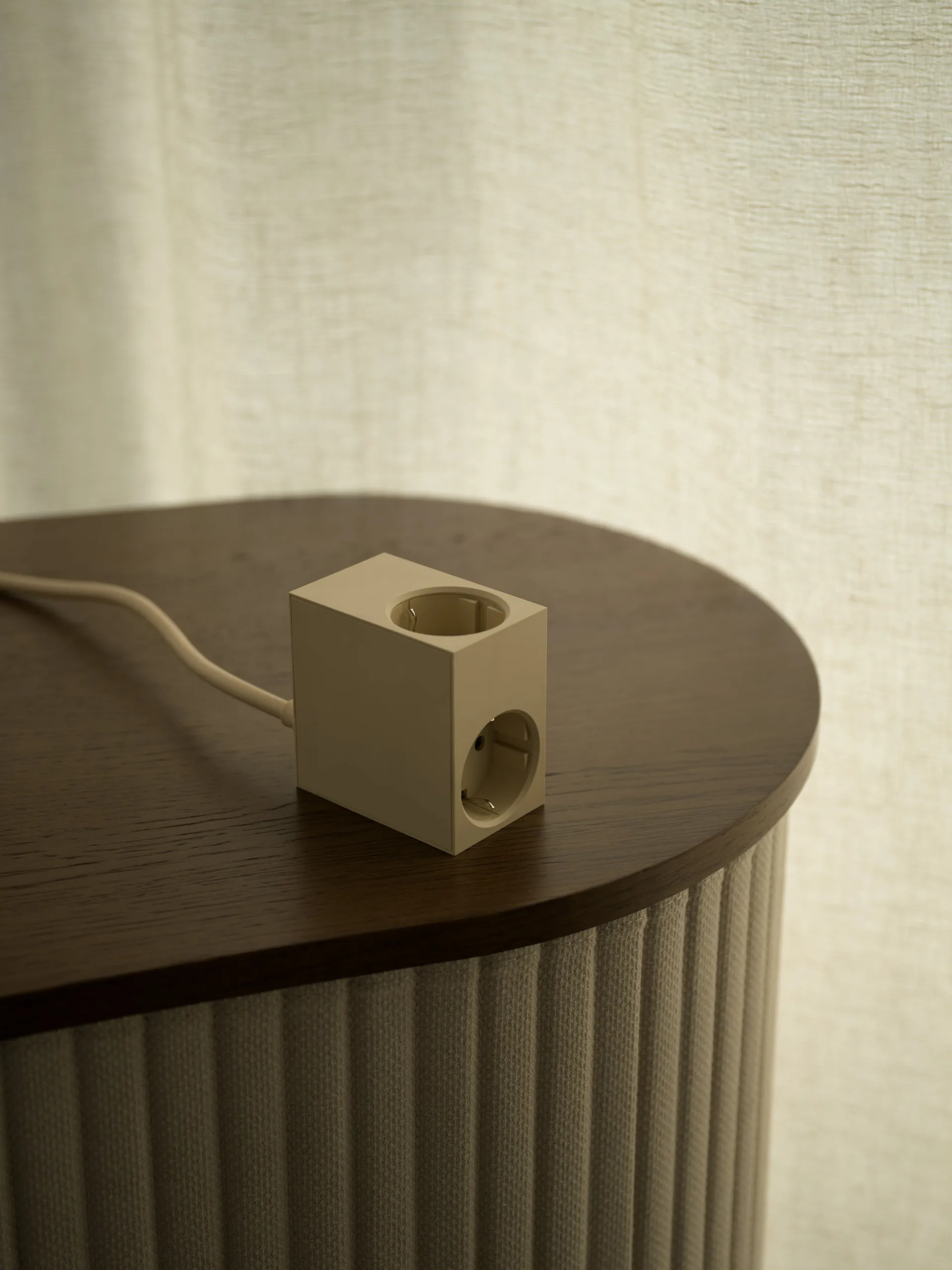 Cuboid przedłużacz 2 m, Pearled Ivory Kord