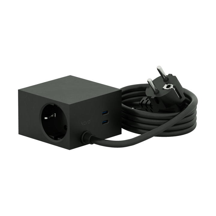 Cuboid+ przedłużacz USB-C 30W 2 m - Black - Kord