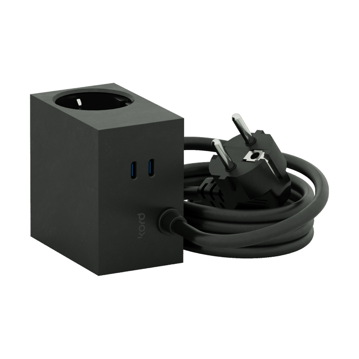 Cuboid+ przedłużacz USB-C 30W 2 m, Black Kord
