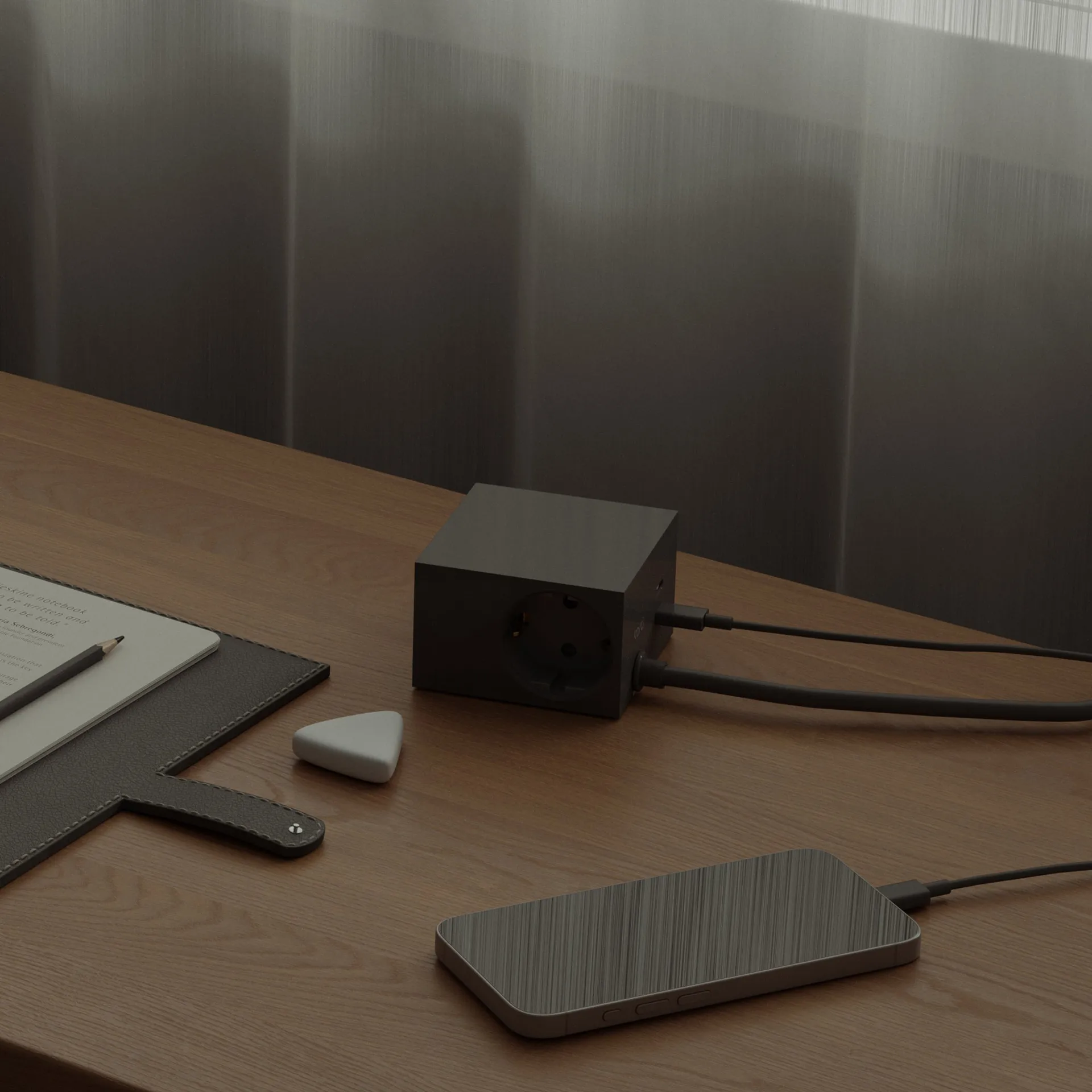 Cuboid+ przedłużacz USB-C 30W 2 m, Black Kord