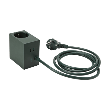 Cuboid+ przedłużacz USB-C 30W 2 m - Dark Green - Kord