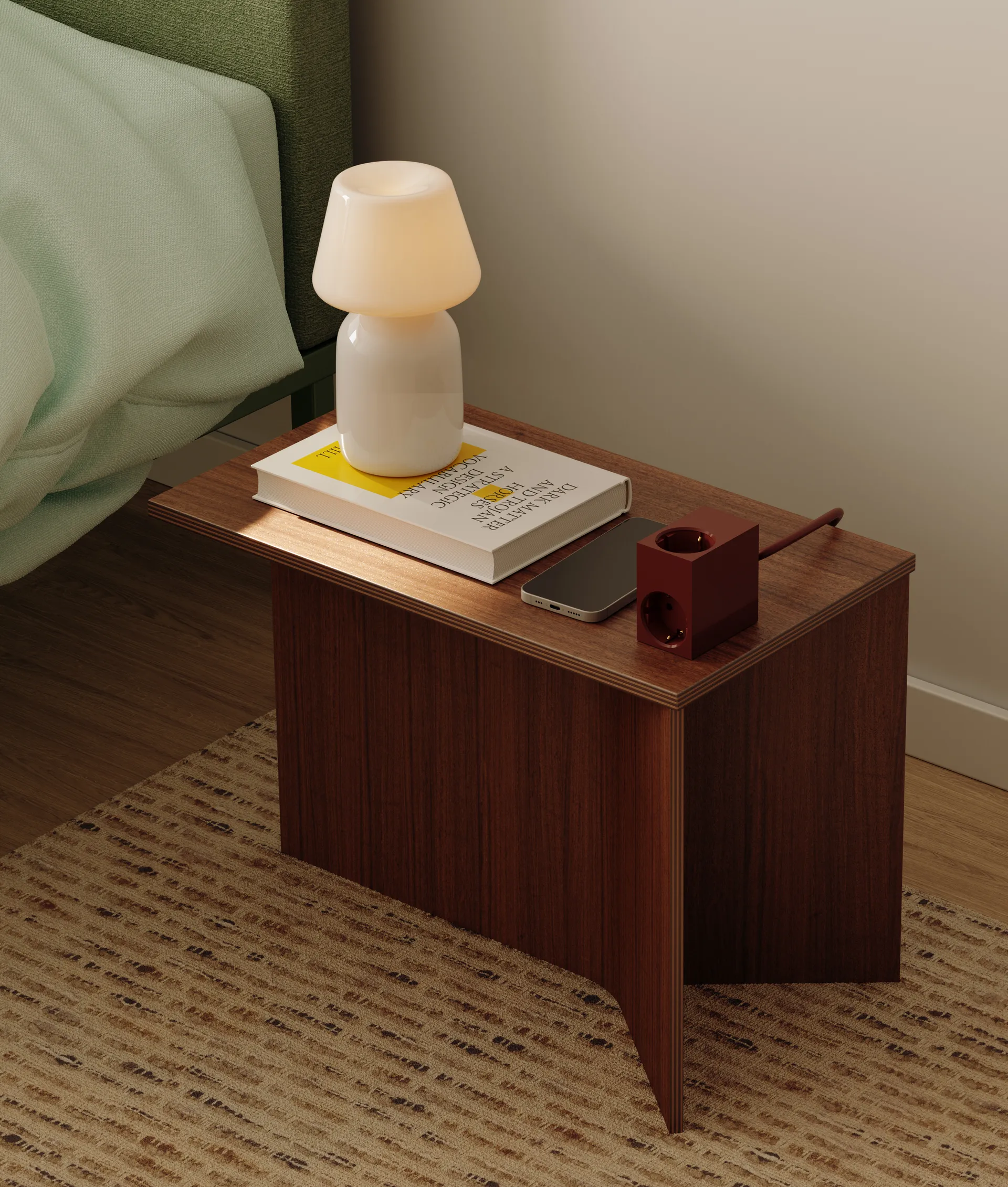 Cuboid+ przedłużacz USB-C 30W 2 m, Fired Brick Kord