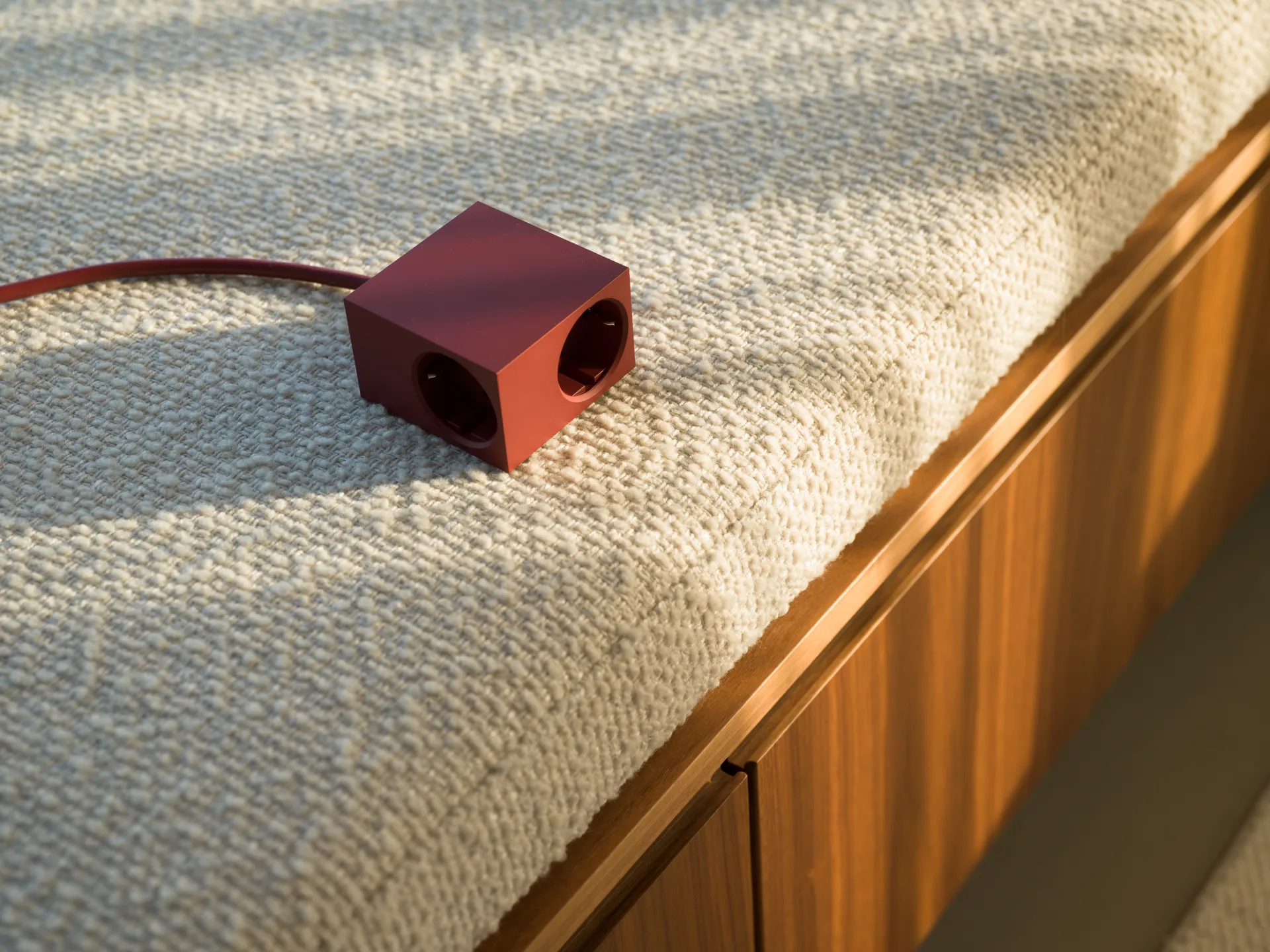 Cuboid+ przedłużacz USB-C 30W 2 m, Fired Brick Kord