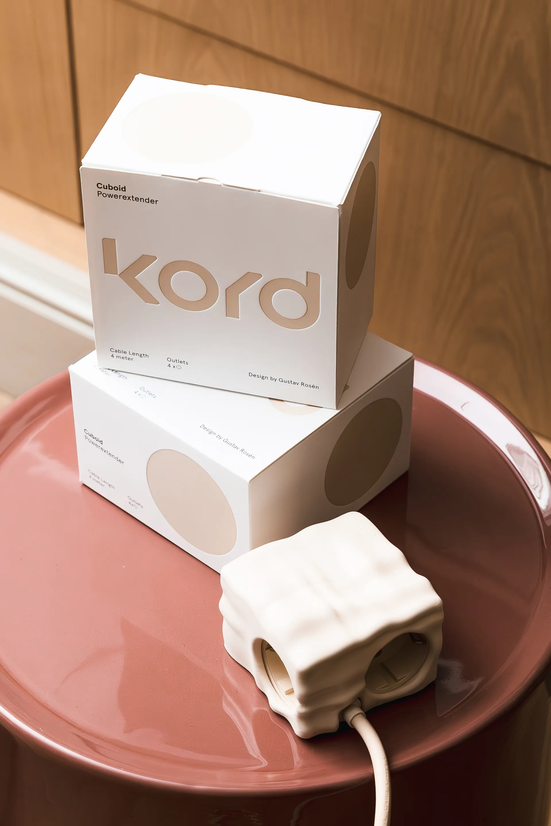 Etui Cumulus+ do przedłużacza Cuboid+, Beige Kord