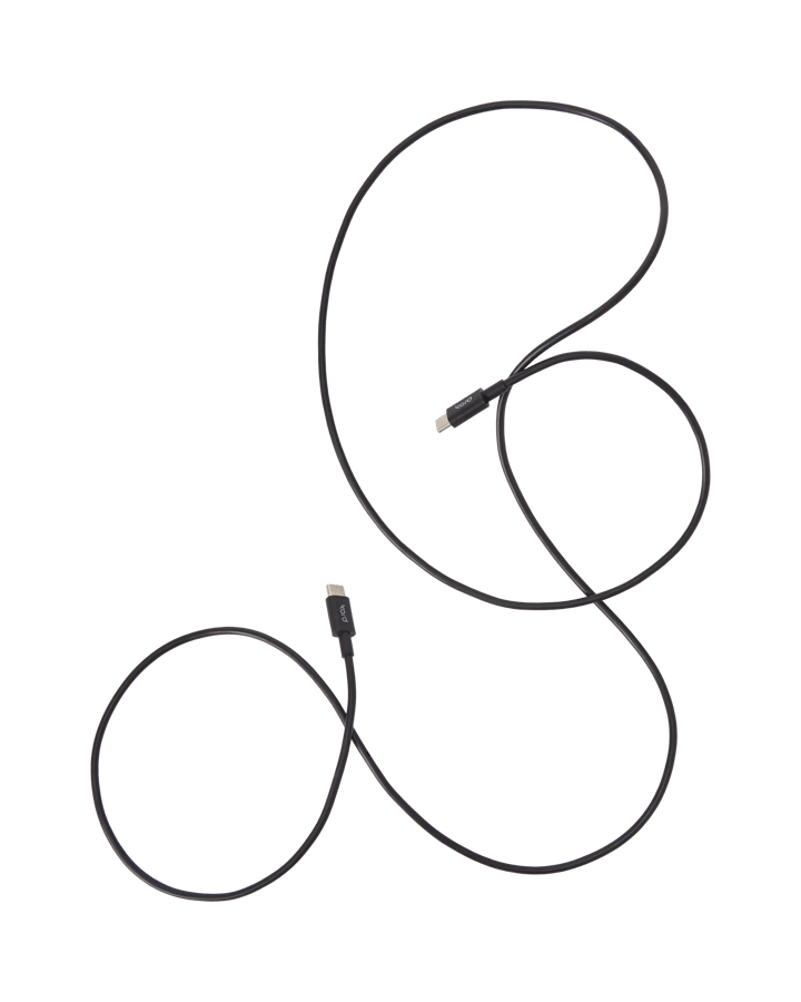 Kord USB-C do USB-C kabel do ładowania 1,8 m, Black Kord
