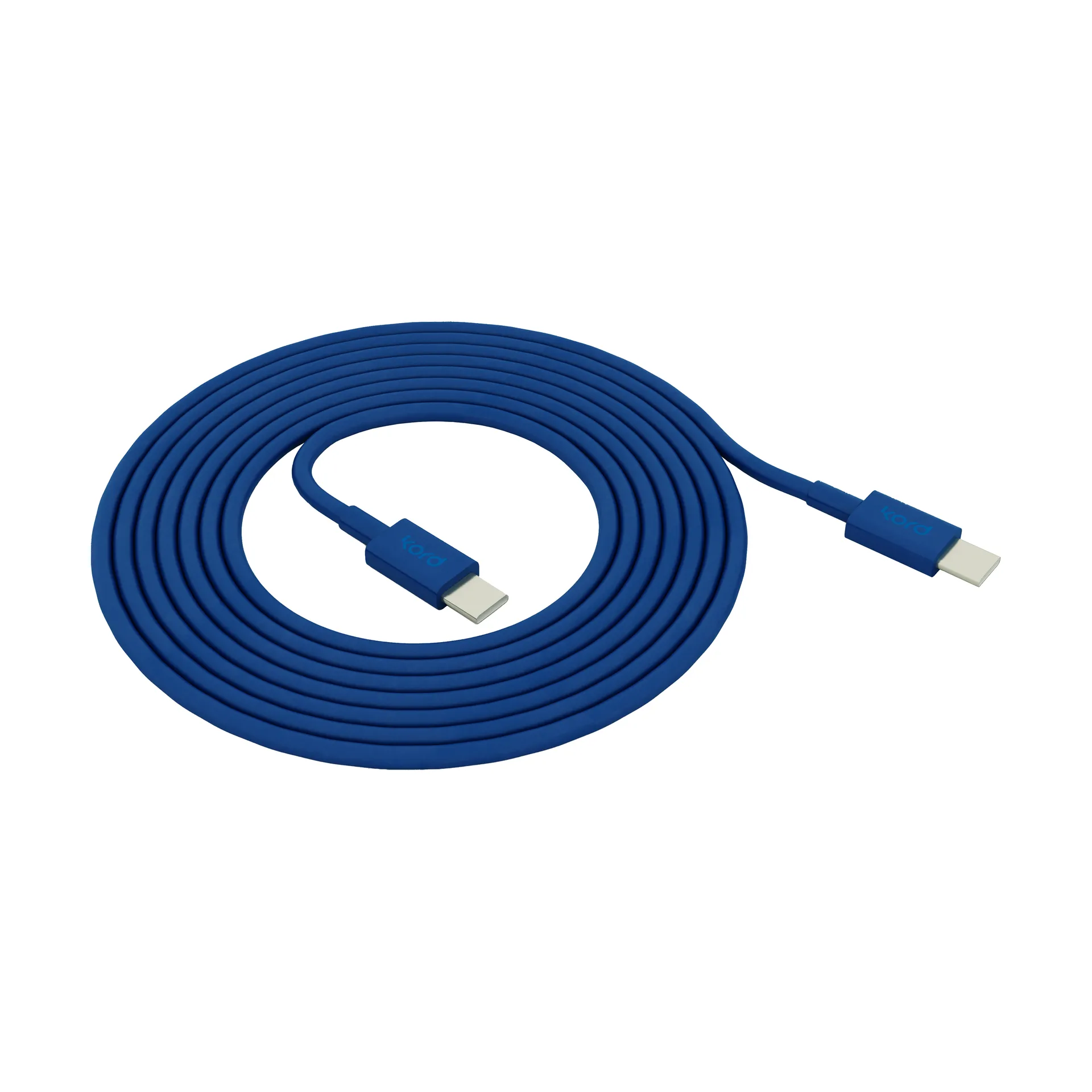 Kord USB-C do USB-C kabel do ładowania 1,8 m, Catalina Blue Kord
