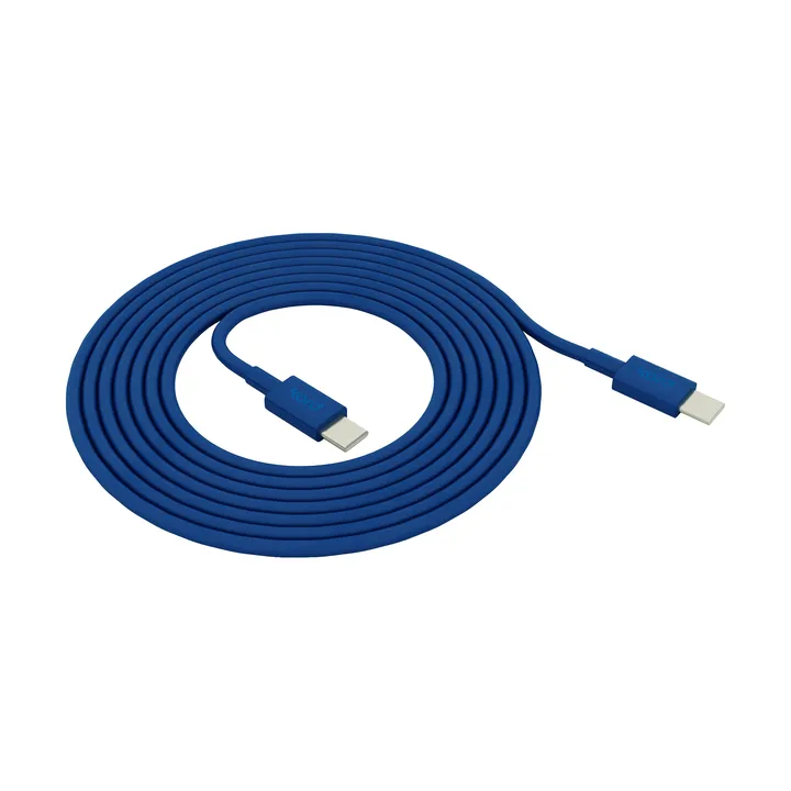 Kord USB-C do USB-C kabel do ładowania 1,8 m - Catalina Blue - Kord