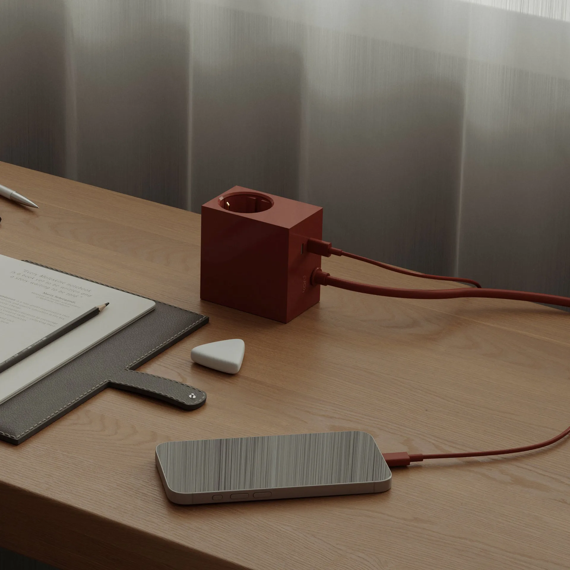 Kord USB-C do USB-C kabel do ładowania 1,8 m, Fired Brick Kord