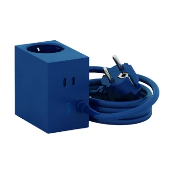 Listwa zasilająca Cuboid+ z portem USB-C 30W (2 m) - Catalina Blue - Kord
